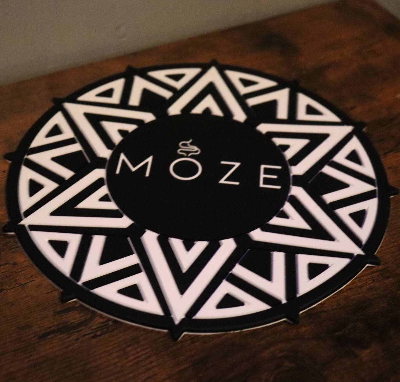 Moze Hookah Coaster(シーシャマット) White